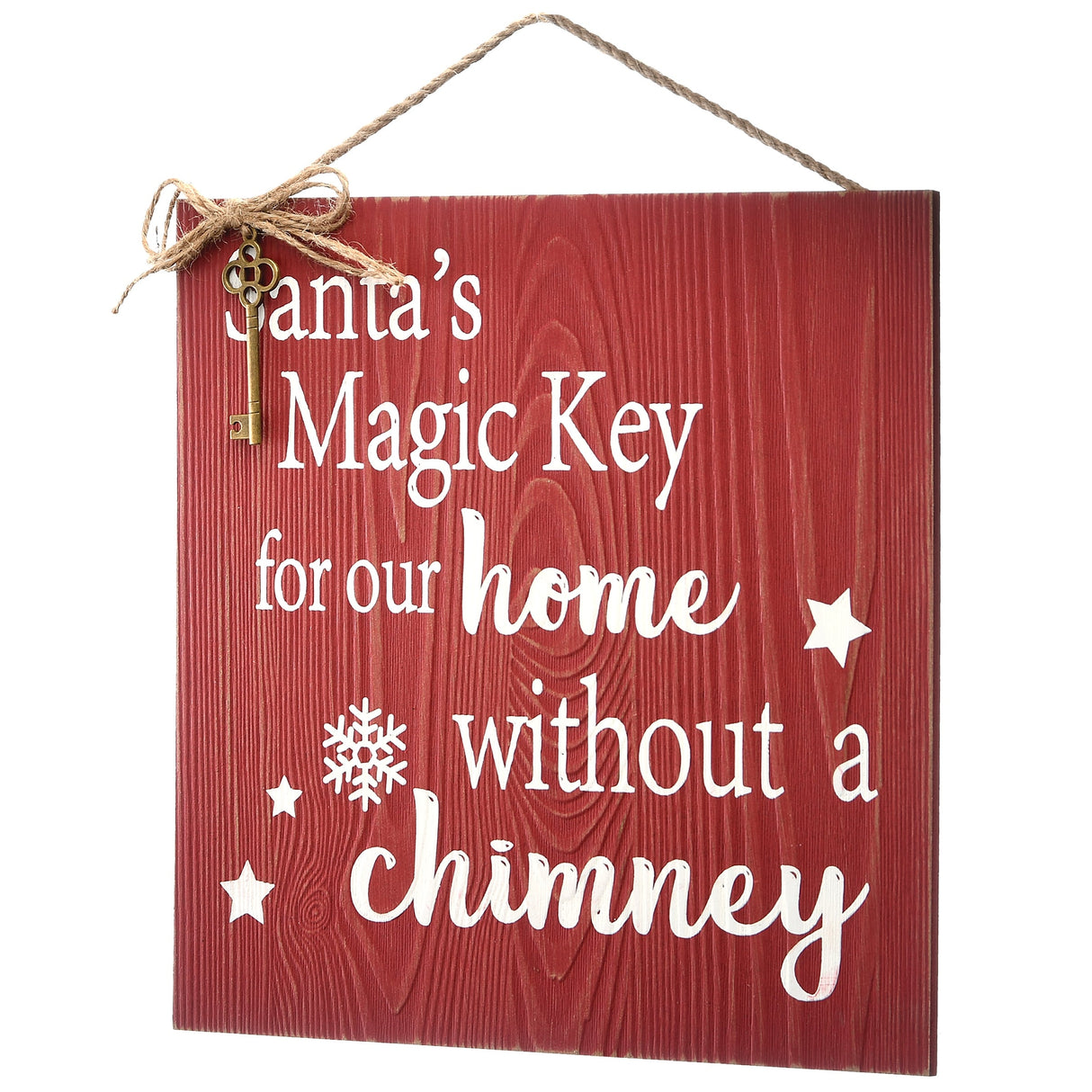 National Tree Company 10 in. Santa's Key Door Sign - 10 in