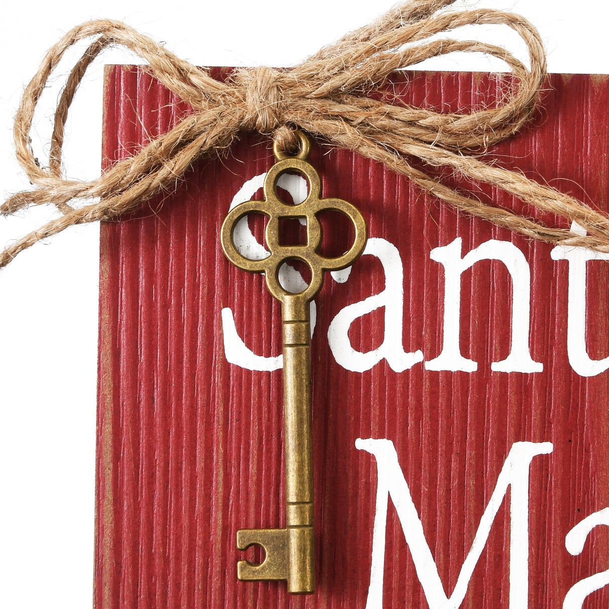 National Tree Company 10 in. Santa's Key Door Sign - 10 in