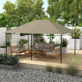 10' x 13' Gazebo Canopy Replacement with Vents and Drain Holes, Top Cover Only