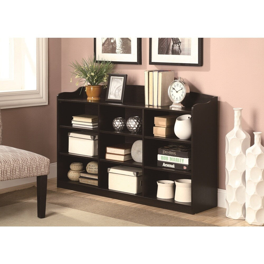 Wood Bookshelf Shoe Rack Storage Display