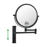 10x Magnifying Wall Mounted Makeup Mirror 10X Magnification Mirror
