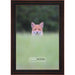 10x12 Contemporary Black Complete Wood Picture Frame with UV Acrylic, Foam Board Backing, & Hardware