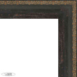 10x18 Traditional Black Complete Wood Picture Frame with UV Acrylic, Foam Board Backing, & Hardware