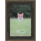 10x18 Traditional Black Complete Wood Picture Frame with UV Acrylic, Foam Board Backing, & Hardware