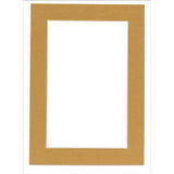 10x24 Mat Bevel Cut for 8x20 Photos - Acid Free Rattan Beige Precut Matboard - For Pictures, Photos, Framing