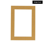 10x24 Mat Bevel Cut for 8x20 Photos - Acid Free Rattan Beige Precut Matboard - For Pictures, Photos, Framing