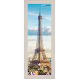10x30 Traditional White Washed Complete Wood Panoramic Frame with UV Acrylic, Backing, & Hardware