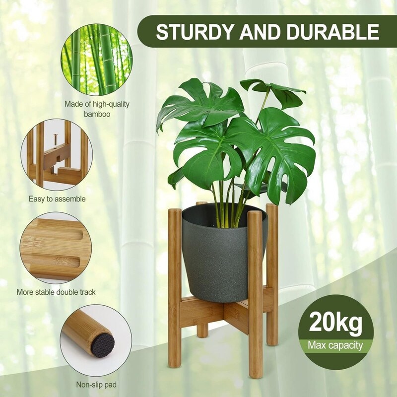 11.8 in Mid Century Plant Holder