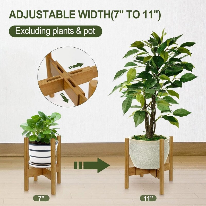 11.8 in Mid Century Plant Holder