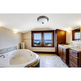 Ultra Quiet Bathroom Exhaust Fan with LED Light and Nightlight 110CFM 1.5 Sone Oil Rubbed Bronze Finish