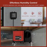 110 Pint Crawl Space Commercial Dehumidifier with 24 H Timer