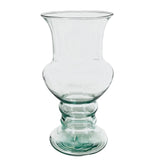 11" Glass Urn Vase