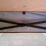 11' X 11 ' Steel Polyester Soft-Top Outdoor Pop-Up Gazebo Canopy