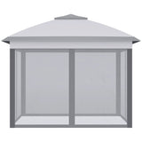 11'x11' Pop Up Canopy Tent with Netting and Carry Bag, Instant Gazebo, Tents for Parties with 121 Square Feet of Shade