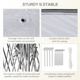 11'x11' Pop Up Canopy Tent with Netting and Carry Bag, Instant Gazebo, Tents for Parties with 121 Square Feet of Shade