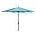 11ft Really Red Round Outdoor Tilting Market Umbrella