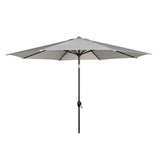 11ft Really Red Round Outdoor Tilting Market Umbrella