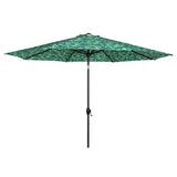 11ft Really Red Round Outdoor Tilting Market Umbrella
