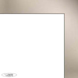 11x14 Contemporary Pewter Complete Wood Picture Frame with UV Acrylic, Foam Board Backing, & Hardware