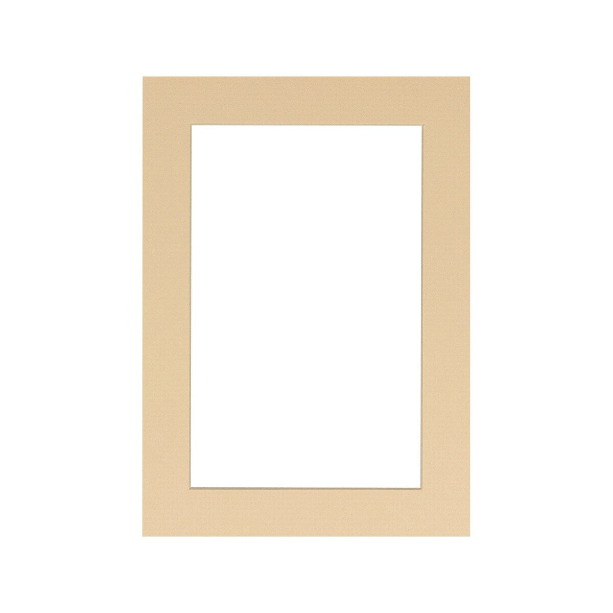 11x14 Mat Bevel Cut for 8x11 Photos - Acid Free Beige Precut Matboard - For Pictures, Photos, Framing