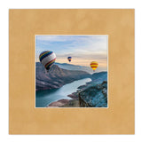 11x14 Mat Bevel Cut for 8x11 Photos - Acid Free Beige Suede Precut Matboard - For Pictures, Photos, Framing