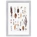 11x15 Silver Shadowbox Frame - Interior Size 11x15 by 1 Inch Deep - This Silver Frame Is Made to Display Items Up To 1 Inch Deep