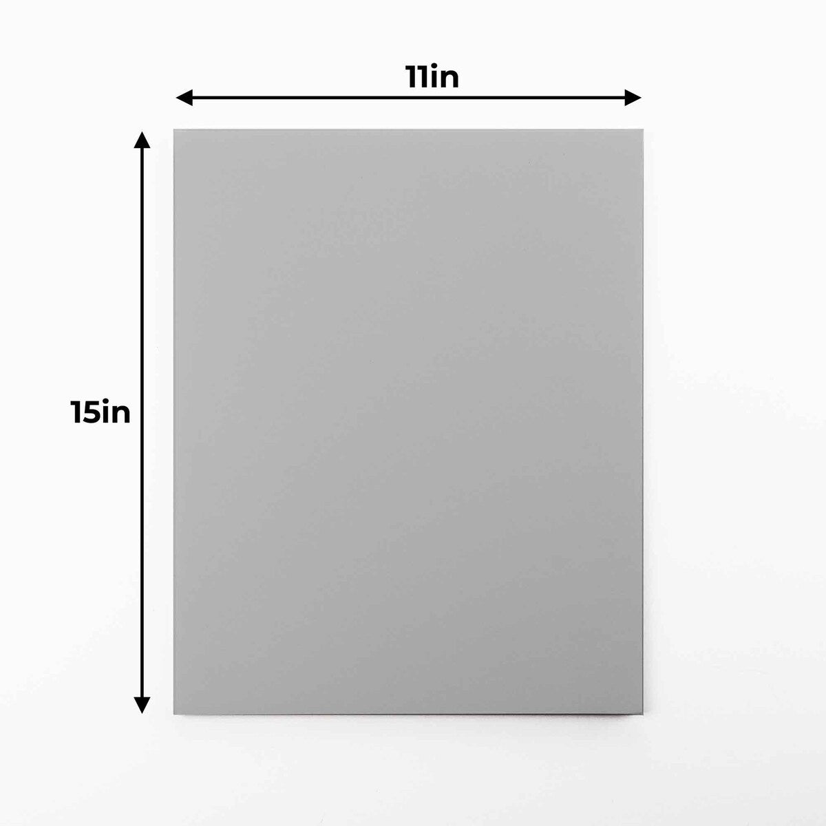 11x15 White Foam Boards 3/16" White Foam Core for Picture Frame Backings & Craft Projects Pack of 10