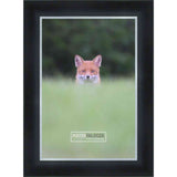 11x18 Contemporary Black Complete Wood Picture Frame with UV Acrylic, Foam Board Backing, & Hardware