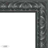 11x20 Distressed/Aged Black Complete Wood Picture Frame with UV Acrylic, Foam Board Backing, & Hardware