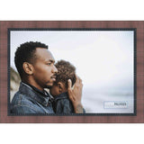11x8.5 Traditional Walnut Complete Wood Picture or Document Frame with UV Acrylic, Foam Board Backing, & Hardware