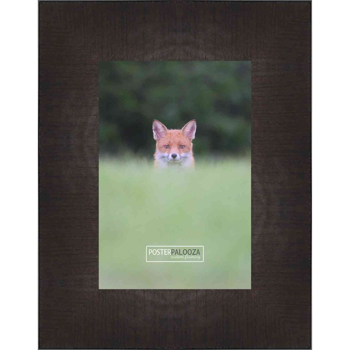 11x9 Contemporary Black Complete Wood Picture Frame with UV Acrylic, Foam Board Backing, & Hardware