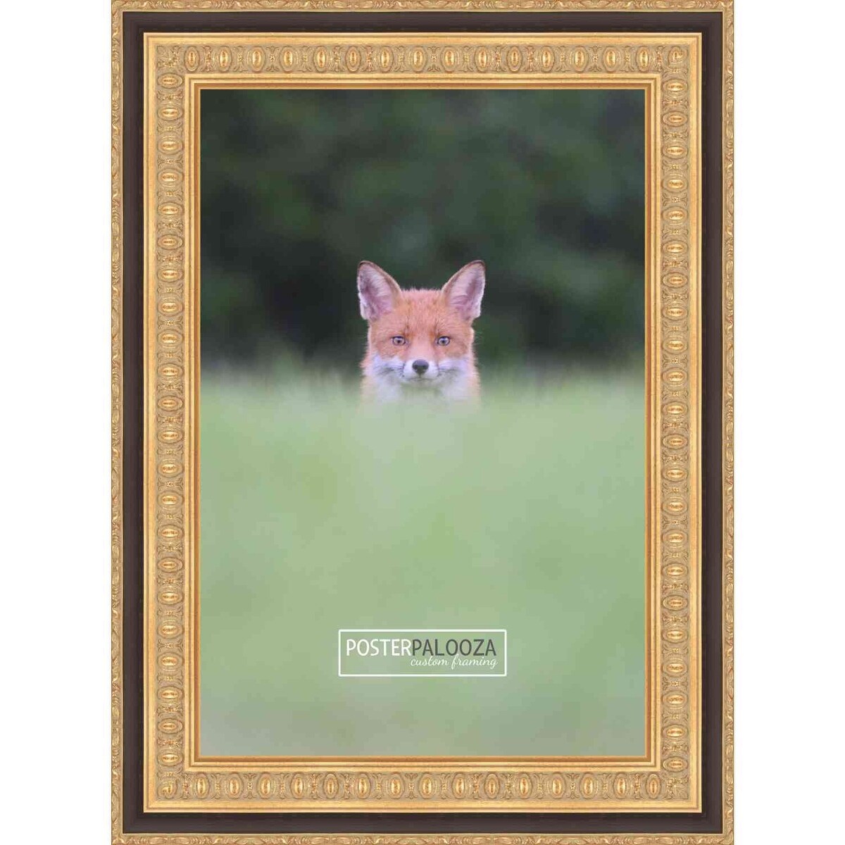 11x9 Traditional Gold Complete Wood Picture Frame with UV Acrylic, Foam Board Backing, & Hardware