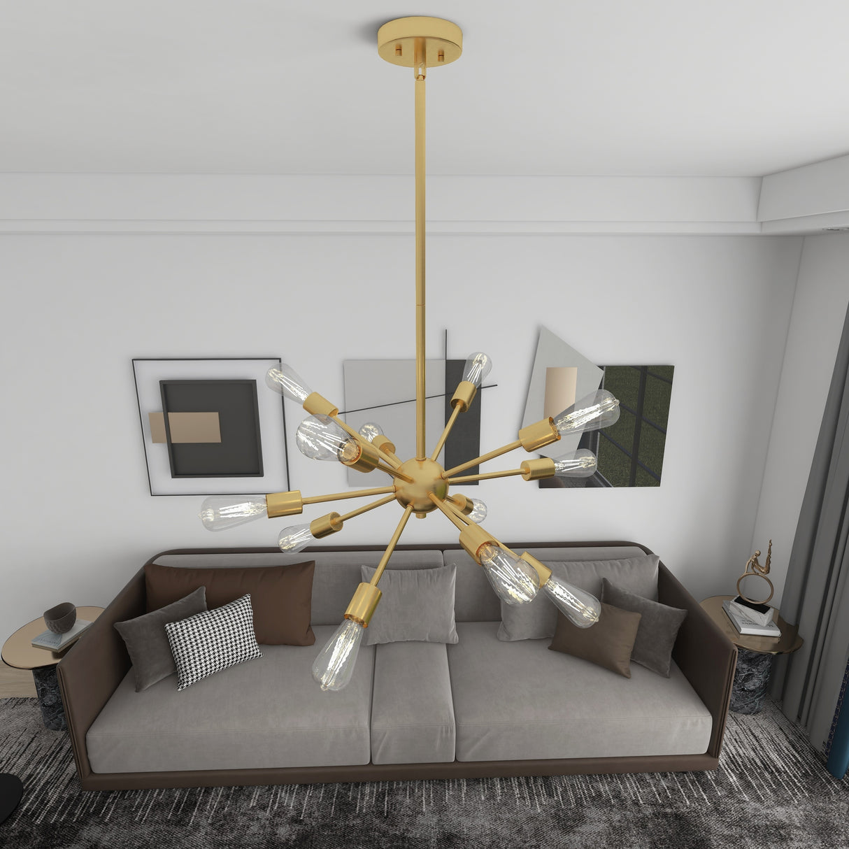 12 - Light Sputnik Sphere Chandelier