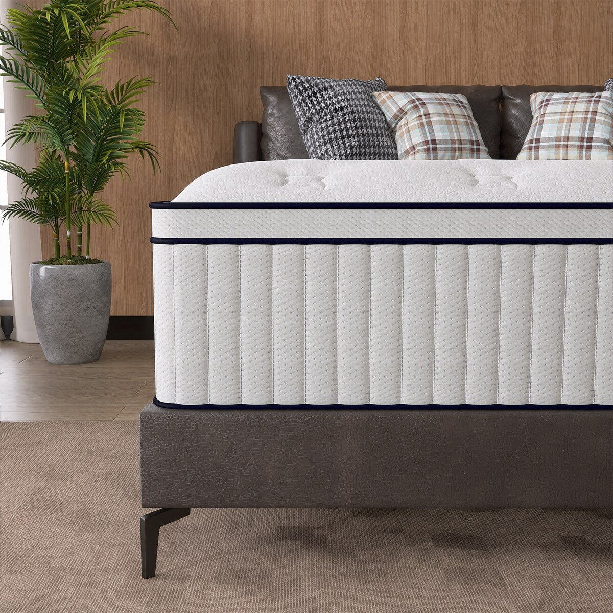 12 Inch Hybrid Queen Mattress in a Box with Pocket Springs