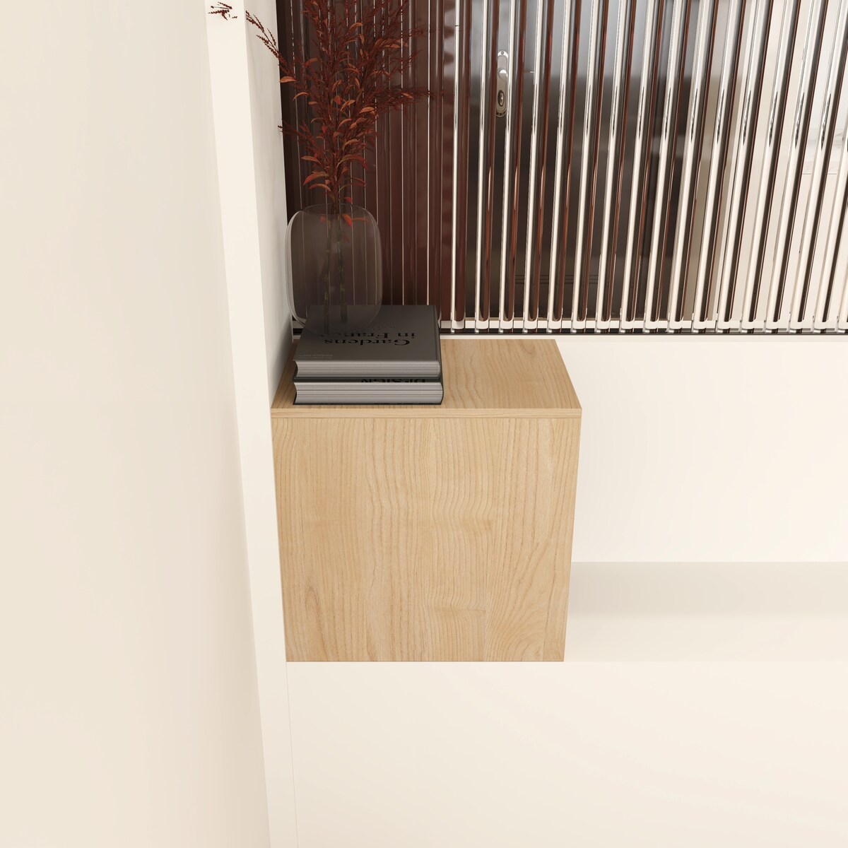 12 Inch Small Wall Mounted Storage Shelves,Suitable for Small Bathroom