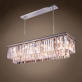 12 Light 50" Clear Glass Fringe Polished Nickel Chandelier & Led - 18.00