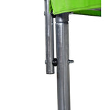 12FT Trampoline Green for Kids & Adults ,Recreational Trampolines with Safety Enclosure for Back Yard Outdoor