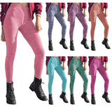 12Pack Womens UltraSoft Space Dye Seamless Yoga Leggings Stretch Fit