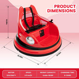 12V Bumper Car Ride On Toys for Kids & Toddlers with Remote Control