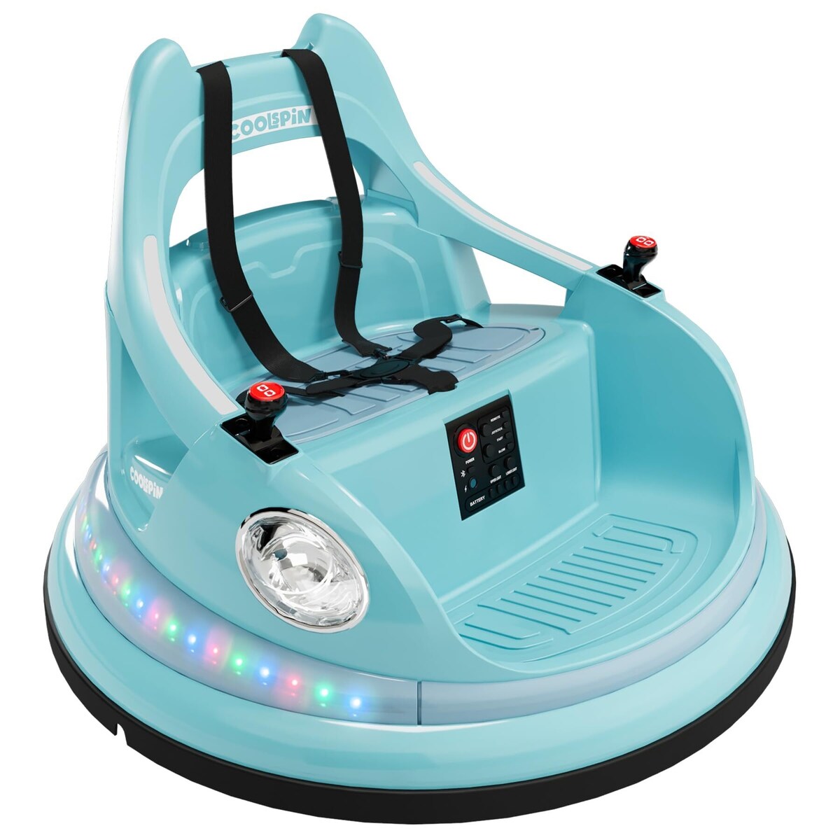 12V Bumper Car Ride On Toys for Kids & Toddlers with Remote Control
