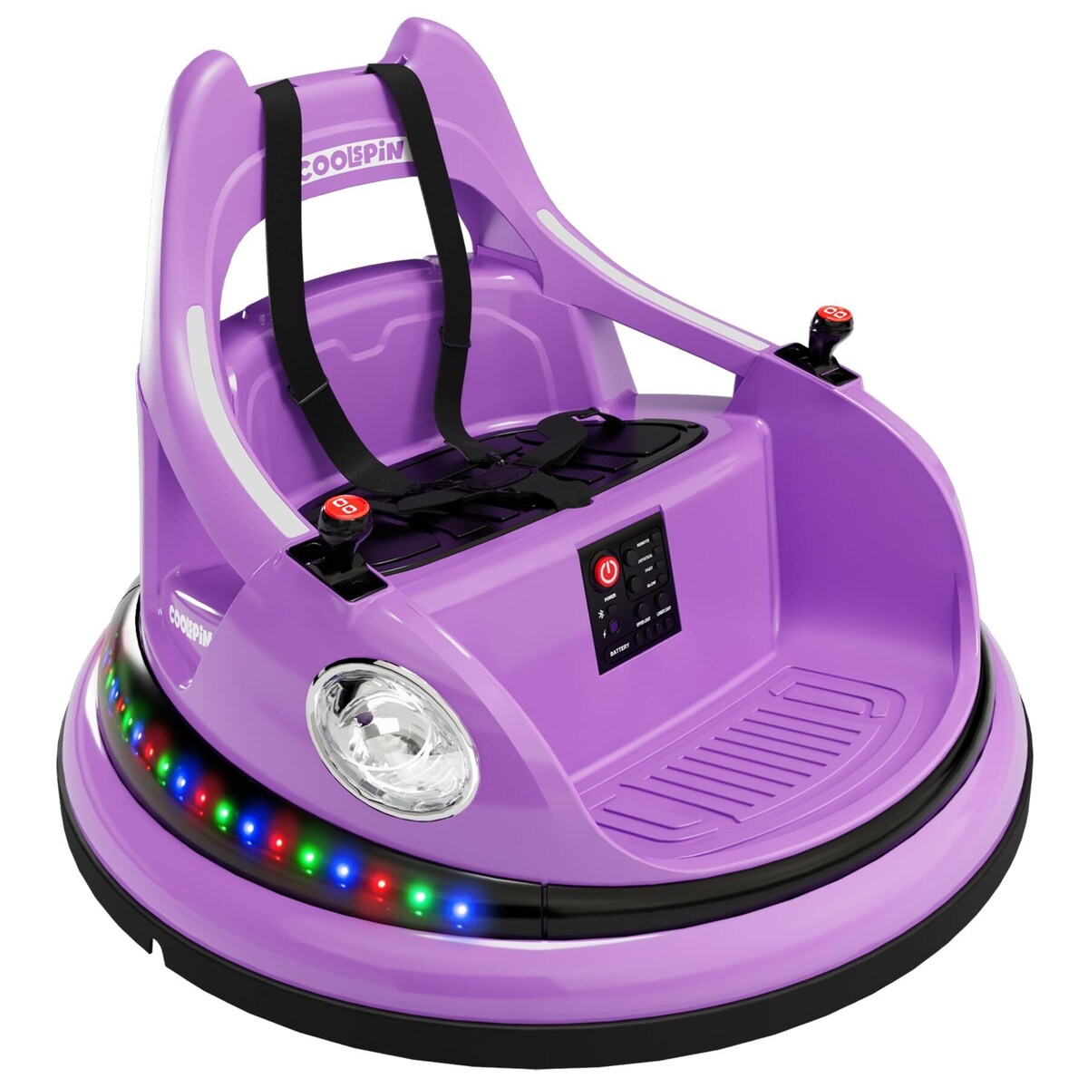 12V Bumper Car Ride On Toys for Kids & Toddlers with Remote Control
