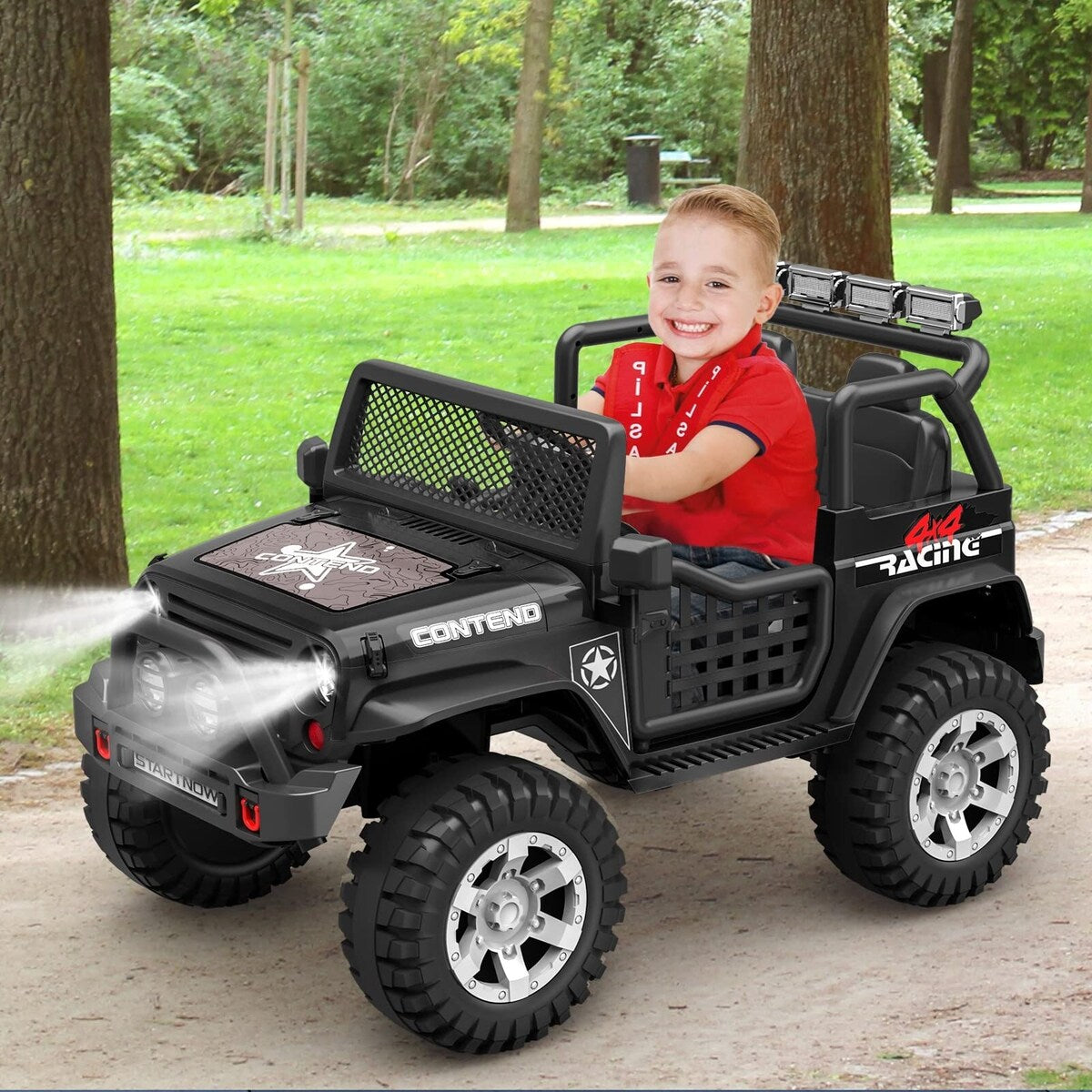 12V Kids Ride On Truck Car with Parent Remote Control