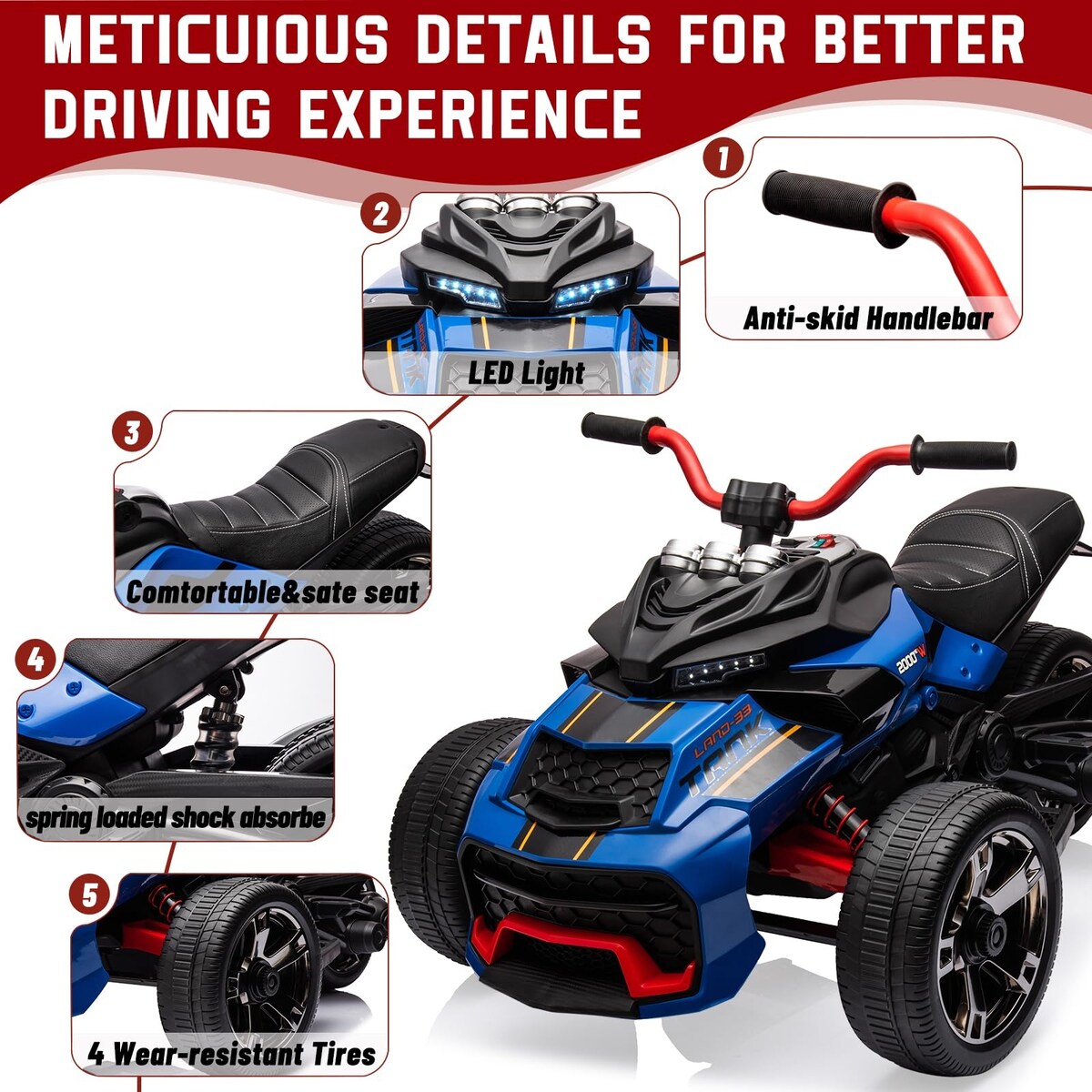 12V Kids Ride on Toy for Kids
