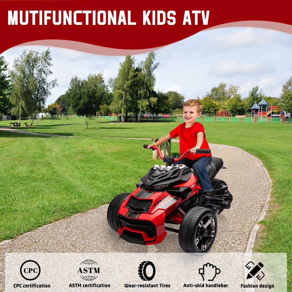 12V Kids Ride on Toy for Kids