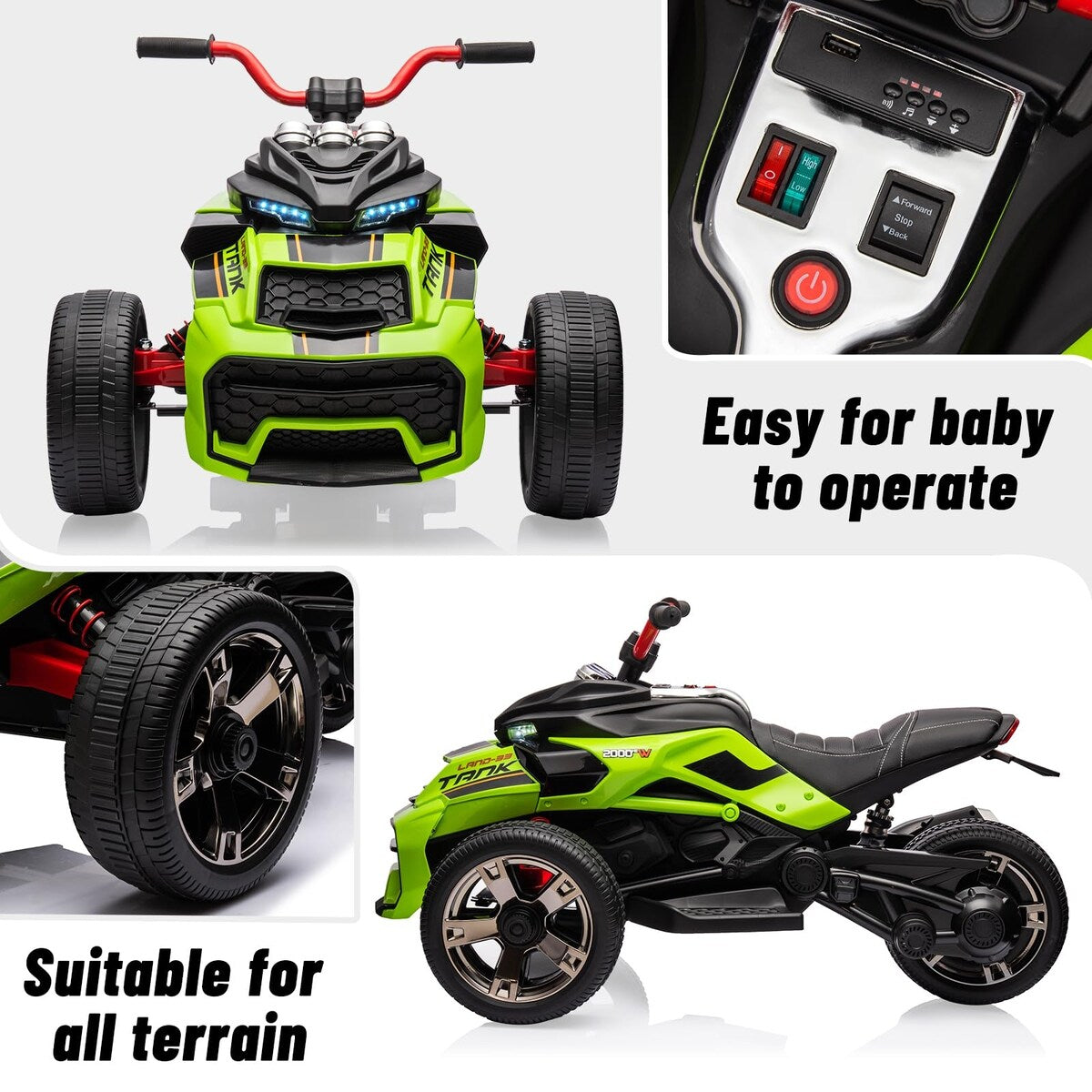 12V Kids Ride on Toy for Kids