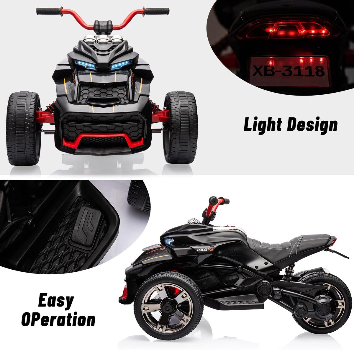 12V Kids Ride on Toy for Kids