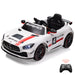 12V Ride on Car for Kids, Licensed Benz AMG Electric Vehicles Battery Powered Sports Car