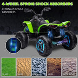 12V Ride on Toy Car 4 Wheeler Quad Electric Vehicle