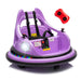 12V ride on bumper electric car for 1.5-5 Years Old kids W/Remote Control and LED Lights