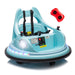 12V ride on bumper electric car for 1.5-5 Years Old kids W/Remote Control and LED Lights